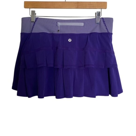Lululemon Run Purple Pace Setter Skirt 8 - Picture 4 of 4